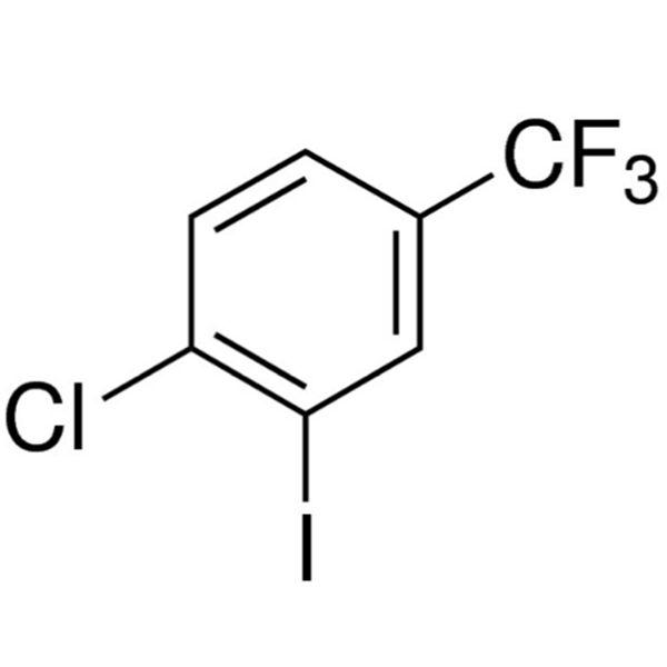 4-Chloro-3-Iodobenzotrifluoride CAS 672-57-1 Purity >98.0% (GC)